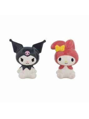 Bioworld Kuromi & My Melody Sculpted Salt & Pepper Set